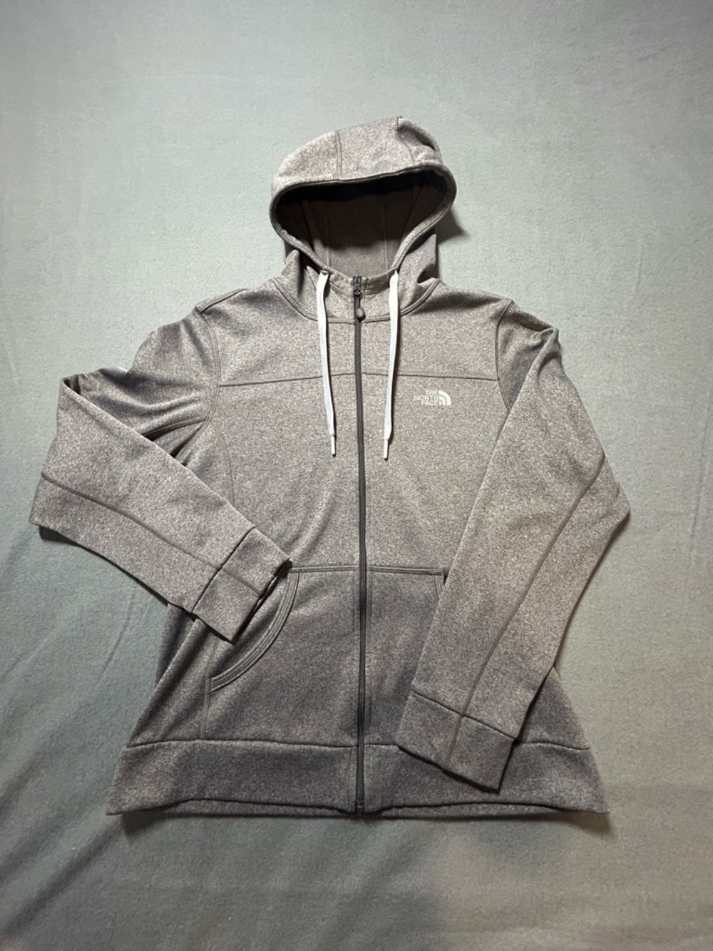 The North Face Women’s Grey Full Zip Hoodie